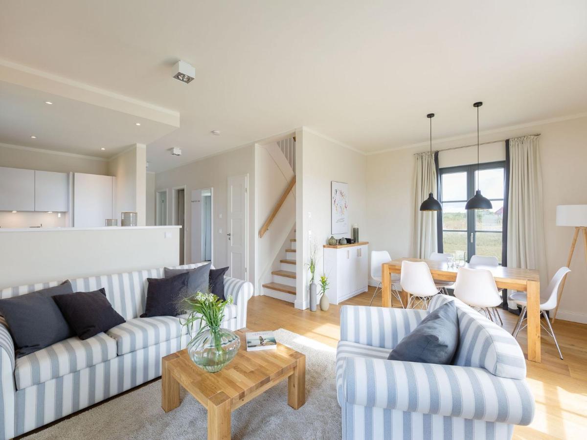 Reetland Am Meer - Premium Reetdachvilla Mit 2 Schlafzimmern, Sauna Und Kamin E04 Dranske Dış mekan fotoğraf